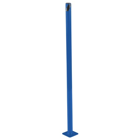 Vestil STEEL PIPE SAFETY BOLLARD 42"X1.75" BLUE BOL-42-2-BU